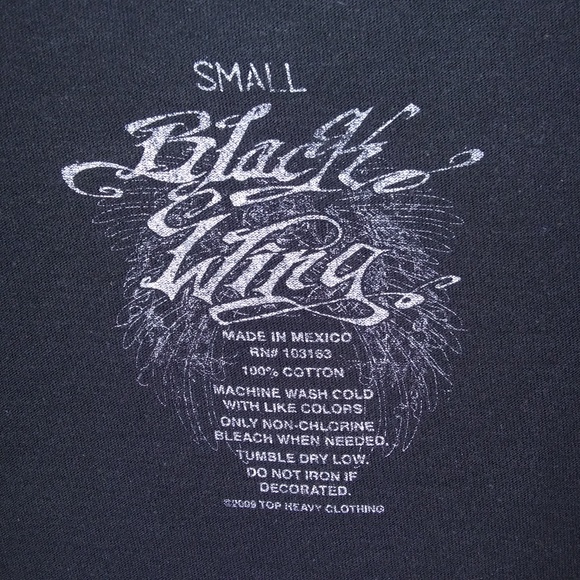 Black Wing / Hard-To-Find / Serpent Snake T-Shirt / Boys Small - Picture 10 of 10